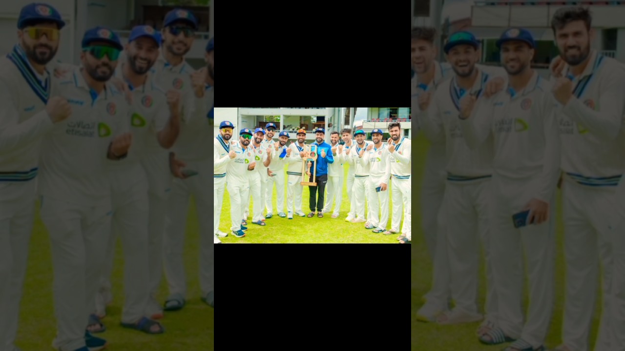 Afghanistan Clinches Series Win Against Zimbabwe 🏆 | 2024-2025 Test Series Highlights