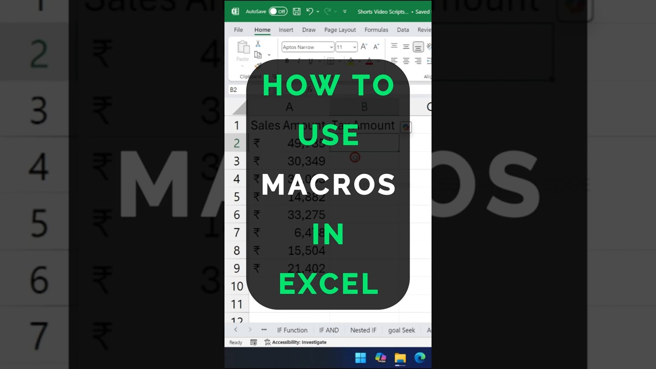 Excel Macros Guide: Automate Tasks & Save Time