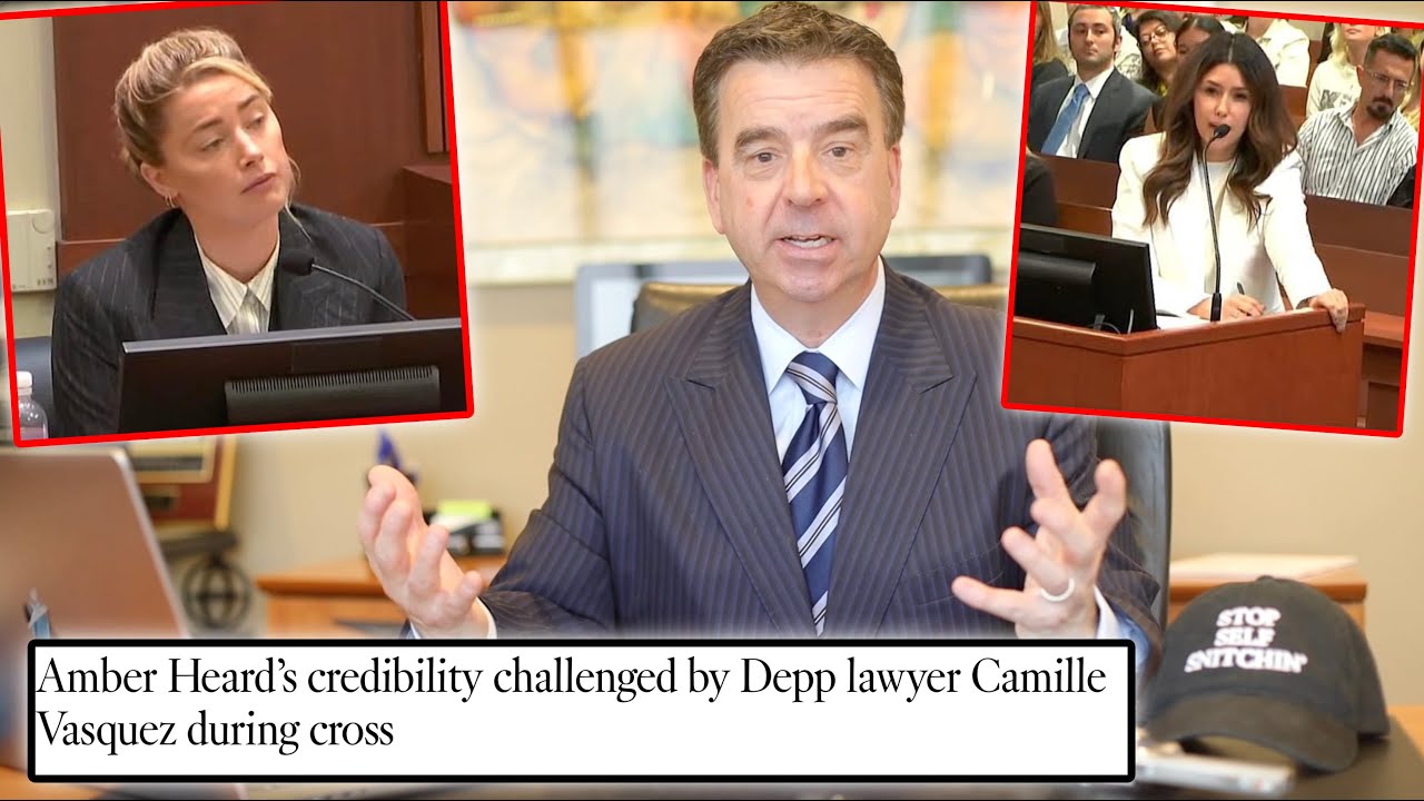 Criminal Lawyer Reacts to the Cross Examination of Amber Heard