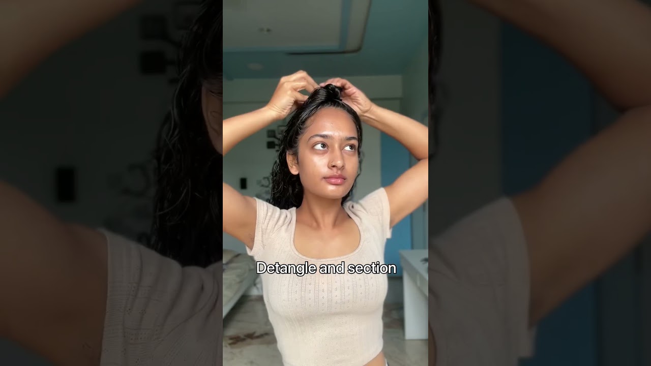 Curly Hair Routine for Indian Curls ✨