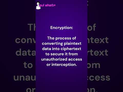 What is Encryption?