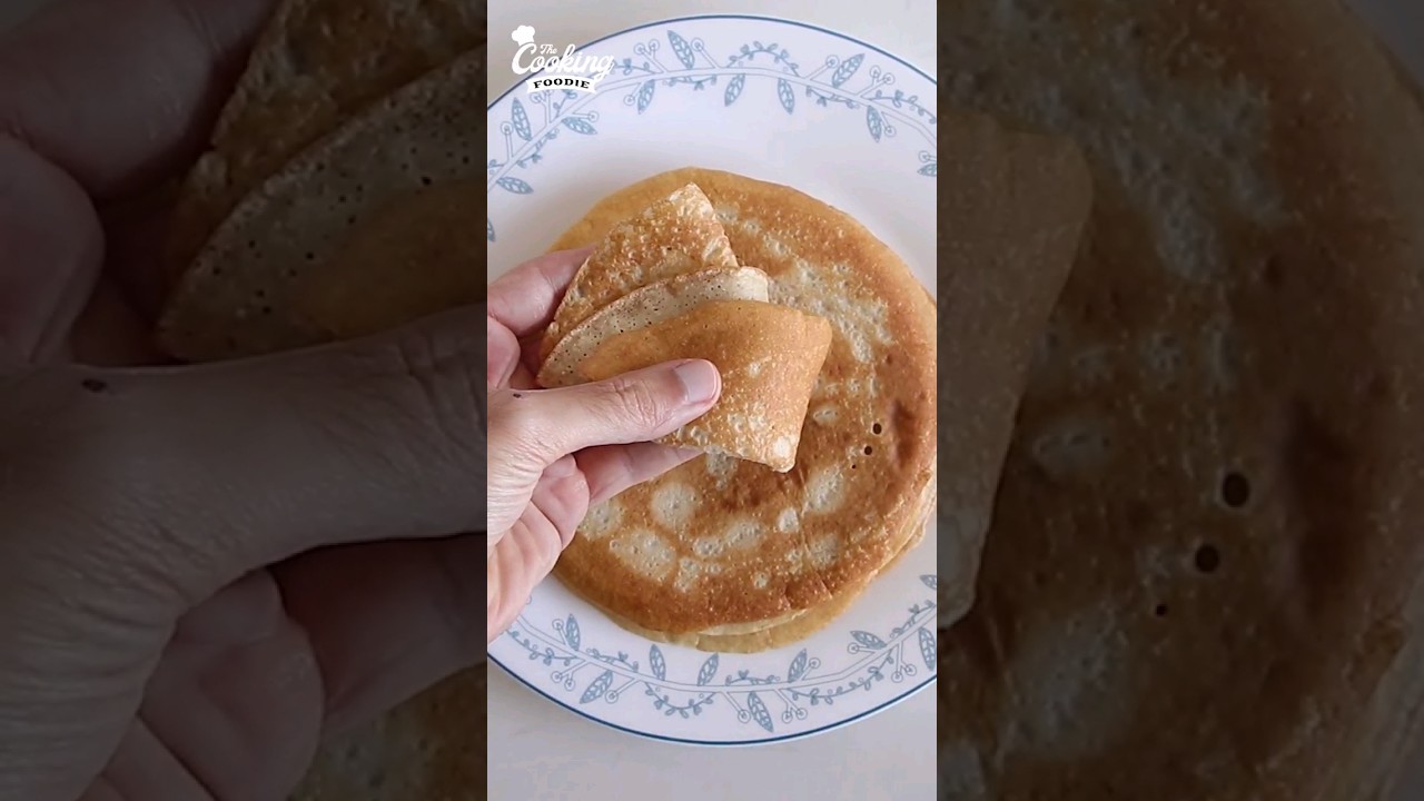 Healthy Oatmeal Crepes 😋