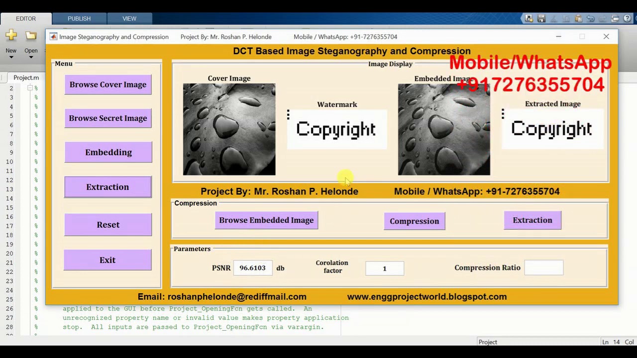 Ultimate Guide to Image Steganography & Compression in MATLAB 📊
