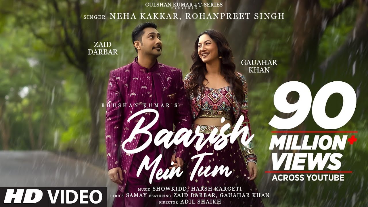 Neha Kakkar & Rohanpreet's Romantic Hit 'Baarish Mein Tum' 🌧️