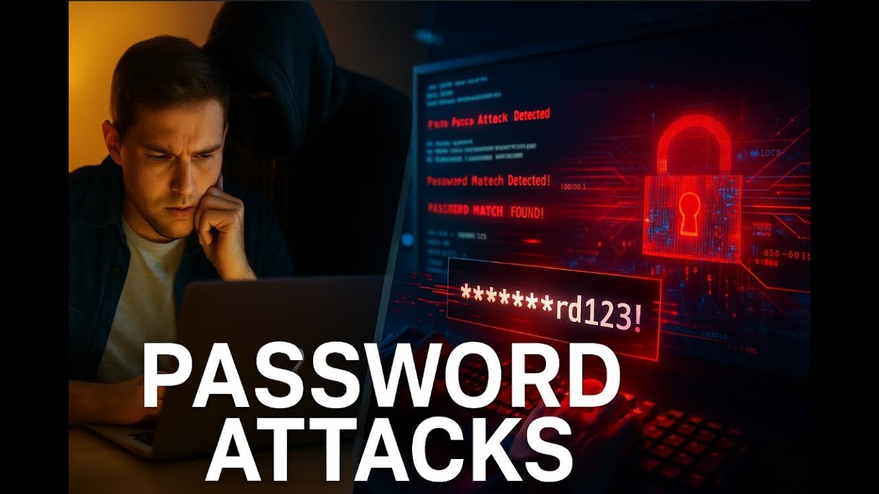 Protect Your Data: Understanding Password Attacks & How to Defend Against Them 🔐