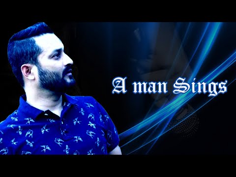 A man Sings