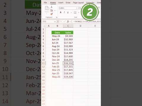 3 Forecasting Methods in Excel