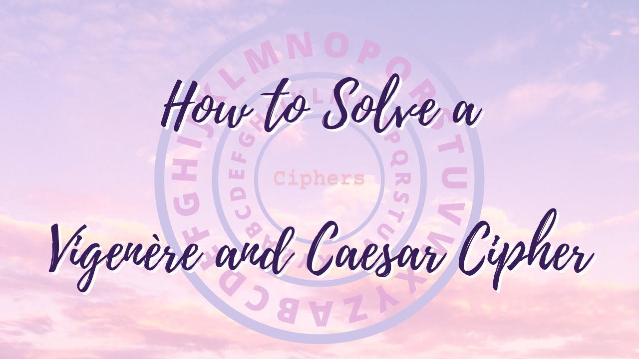Master Vigenère & Caesar Ciphers: Easy Step-by-Step Guide for Codebusters 🔐