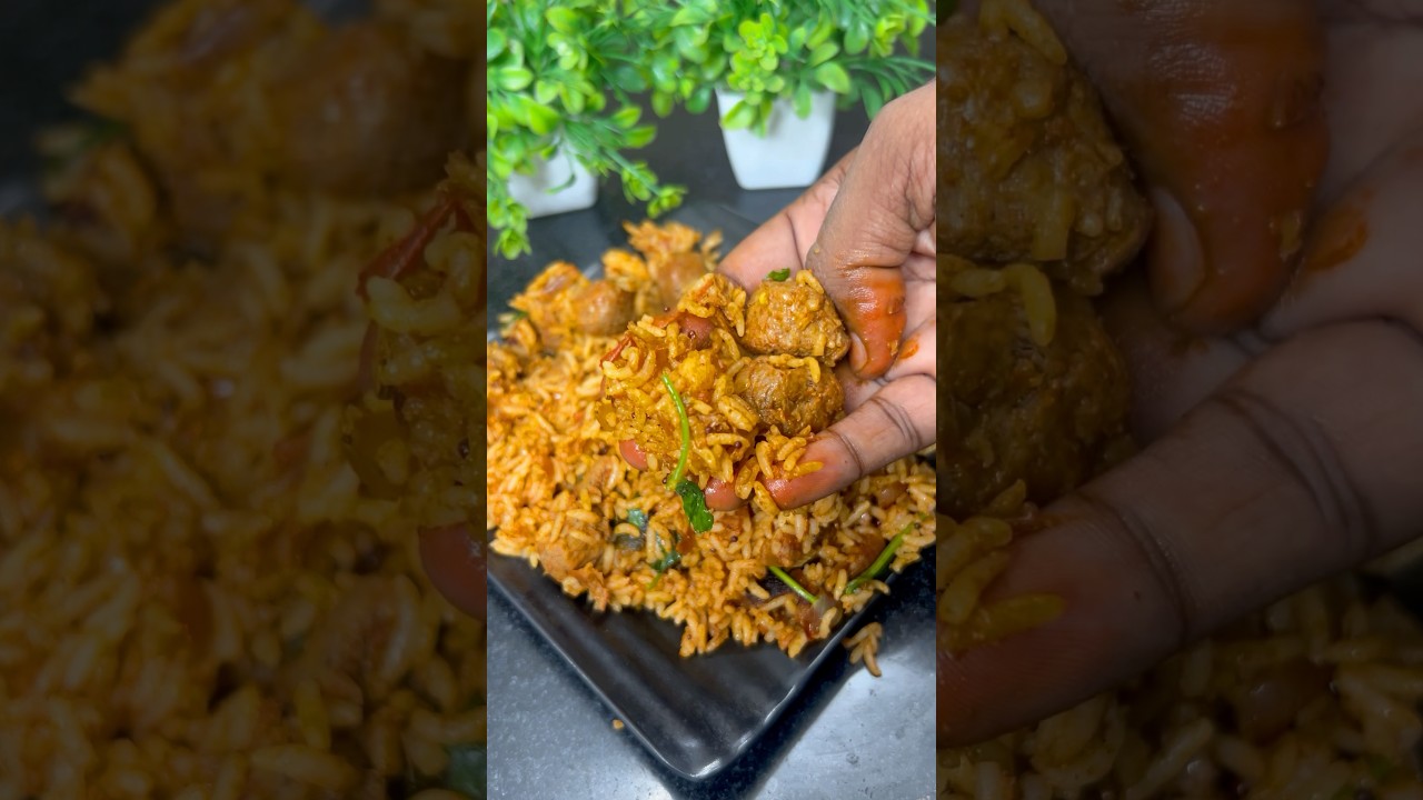 Quick & Easy Soya Rice Recipe 😋