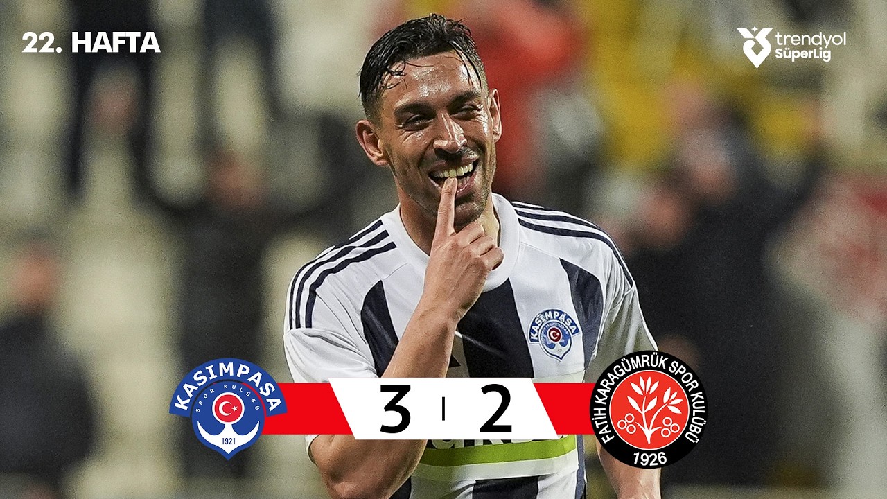 Kasımpaşa (3-2) Fatih Karagümrük - Highlights/Özet | Trendyol Süper Lig - 2025/26