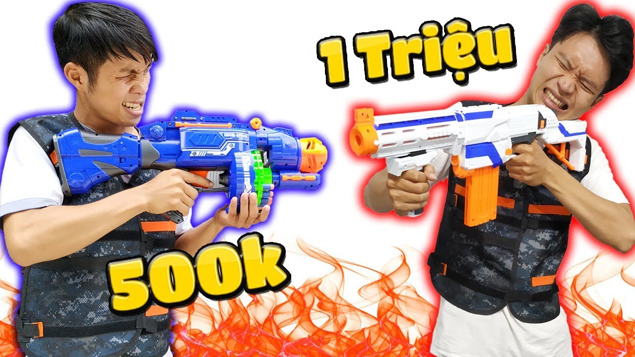 Tony | Đại Chiến Súng Liên Thanh - Nerf Gun Fight