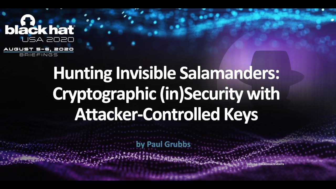 Hunting Invisible Salamanders: Cryptographic (in)Security with Attacker-Controlled Keys