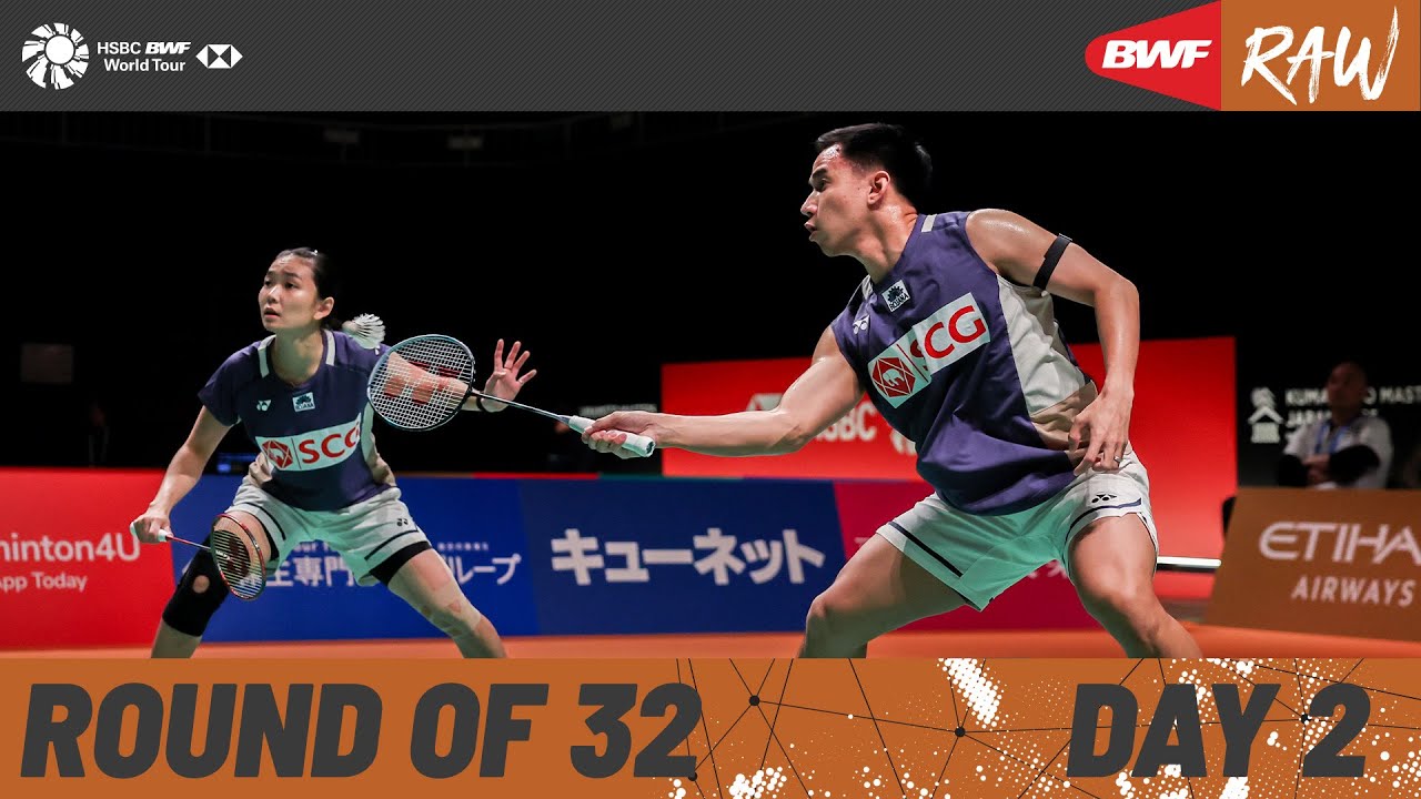 Kumamoto Masters 2025 Day 2: Round of 32 🏸