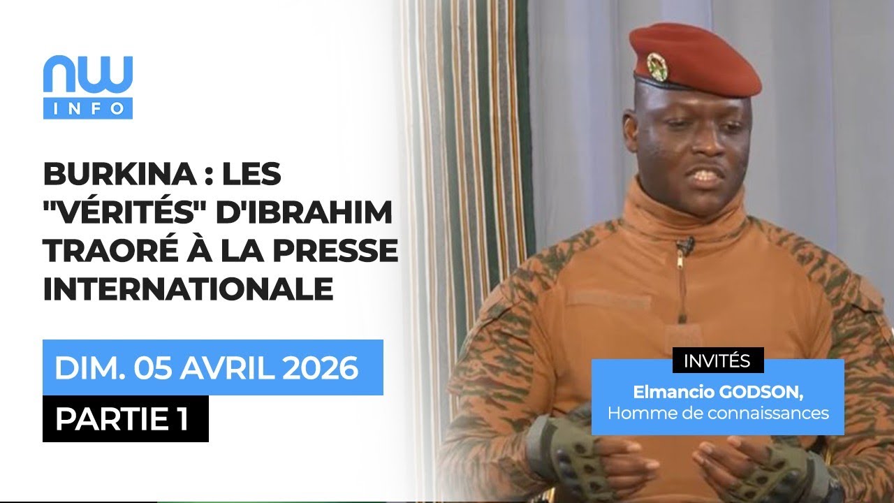 Burkina: Ibrahim Traoré's Truths to International Media 🇧🇫