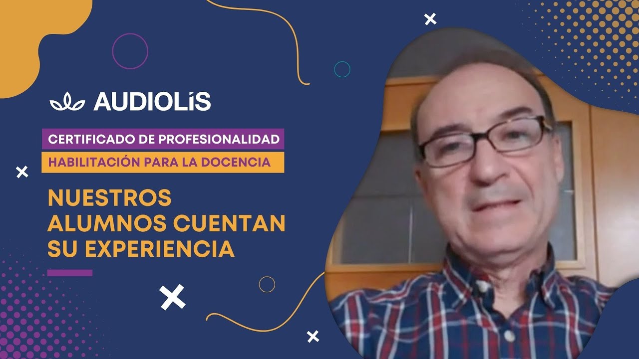 Testimonio de Félix Lladró sobre su experiencia en el Certificado Profesional de Habilitación para la Docencia
