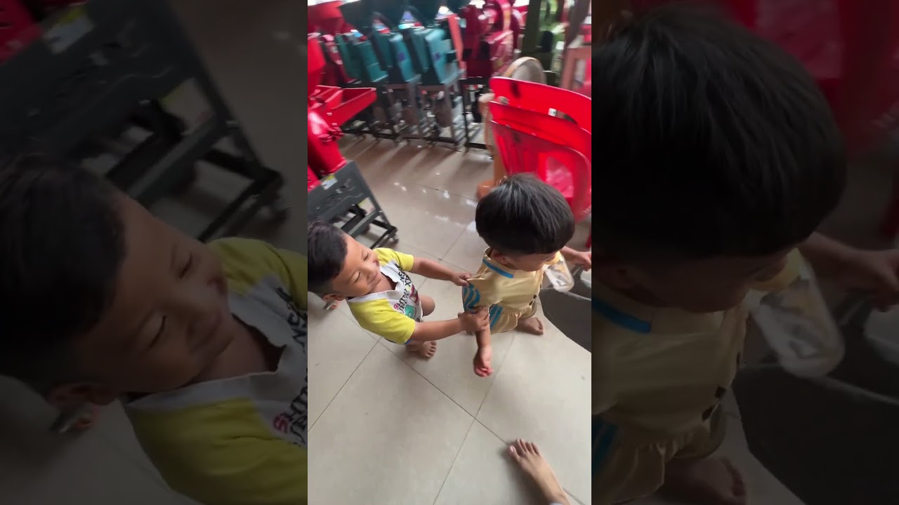 Twin Brothers Running Together 🏃‍♂️