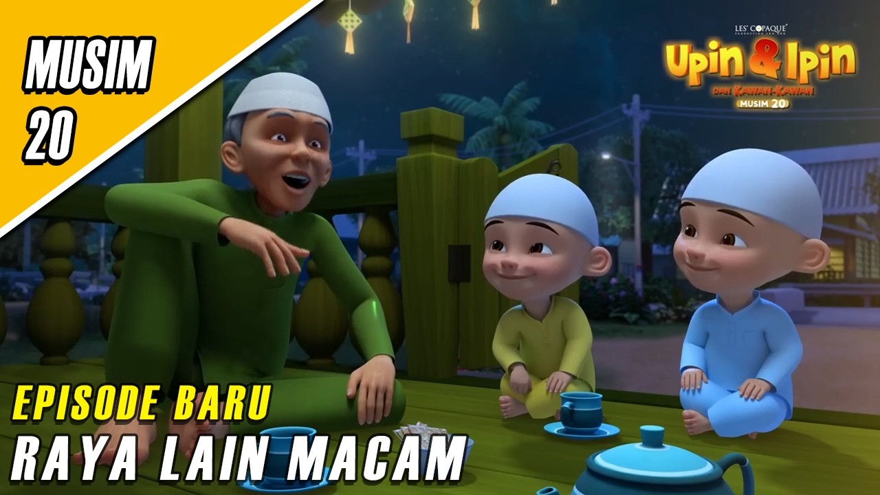 Upin & Ipin Musim 20 Raya Lain Macam (2026) 🎉