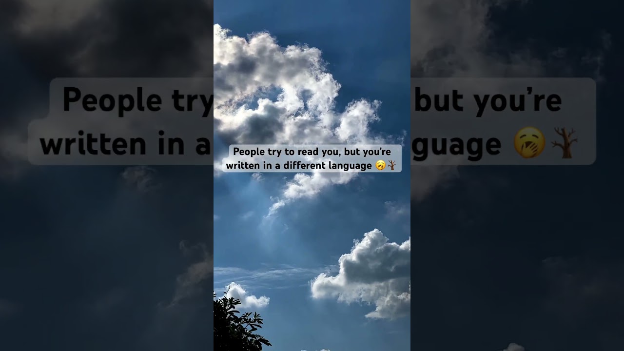 Unspoken Stories in the Clouds ☁️ | Cinematic Poetry