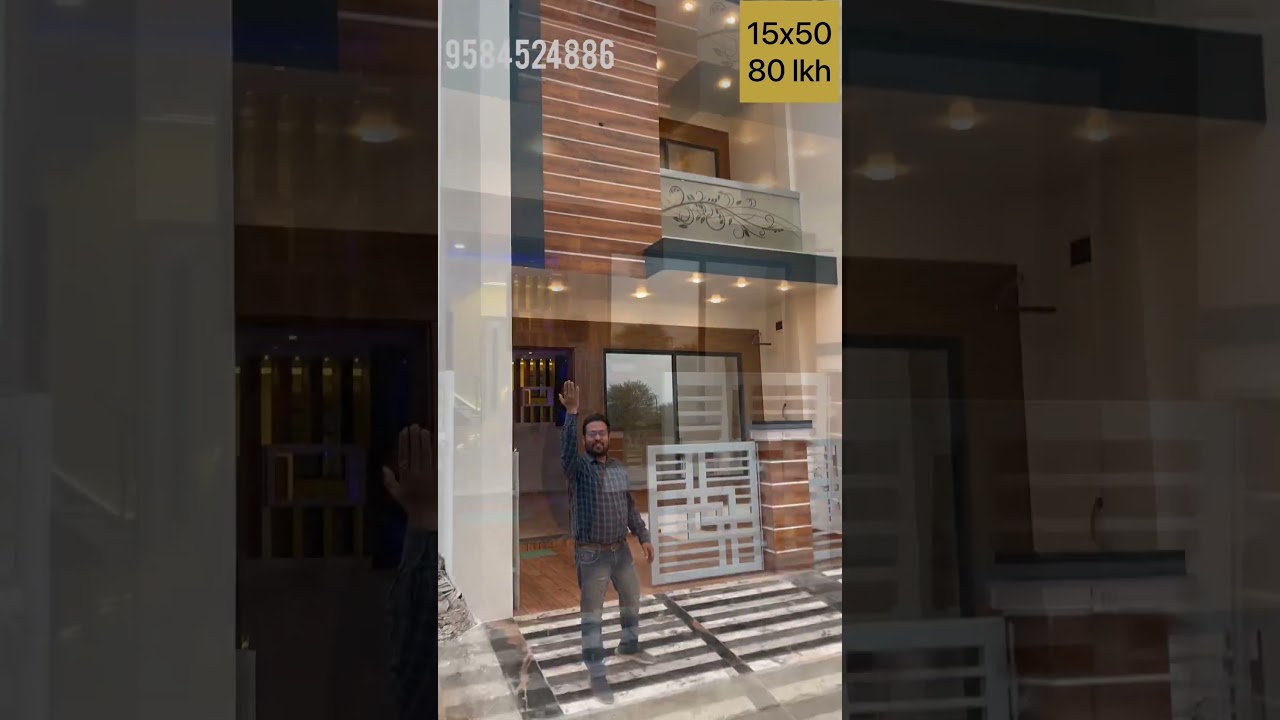 15x50 Budget House Plan for Sale in Indore 🏡