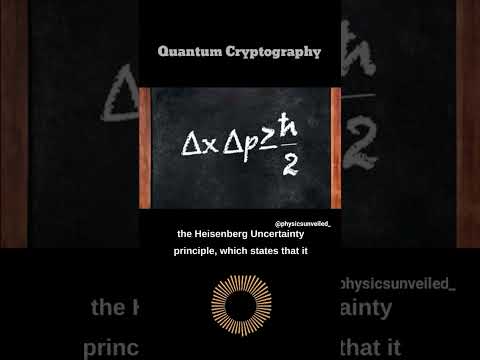 Quantum Cryptography | Quantum Cryptography explained #shorts #physics #quantum