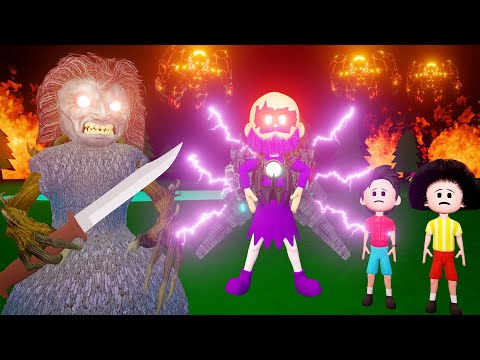 Chinu Tinu Aur Sar Kata Part 6 | TINU KI SHAITANI | Gulli Bulli | Cartoon | Baba Wala