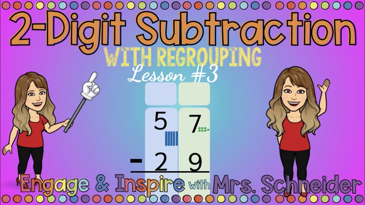 2-Digit Subtraction with Regrouping Lesson 📚