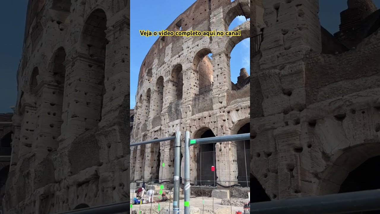 A Origem dos Buracos no Coliseu