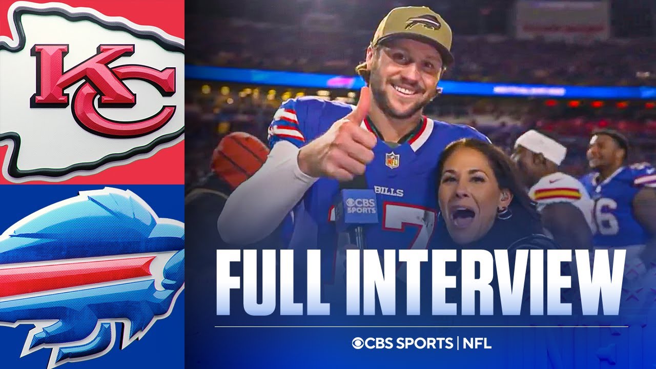 Josh Allen on Bills' Big Win Over Chiefs 🏈