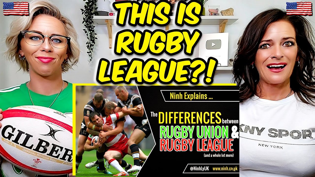 American Fans React to Rugby League vs. Rugby Union! 🏉 First-Time Insights