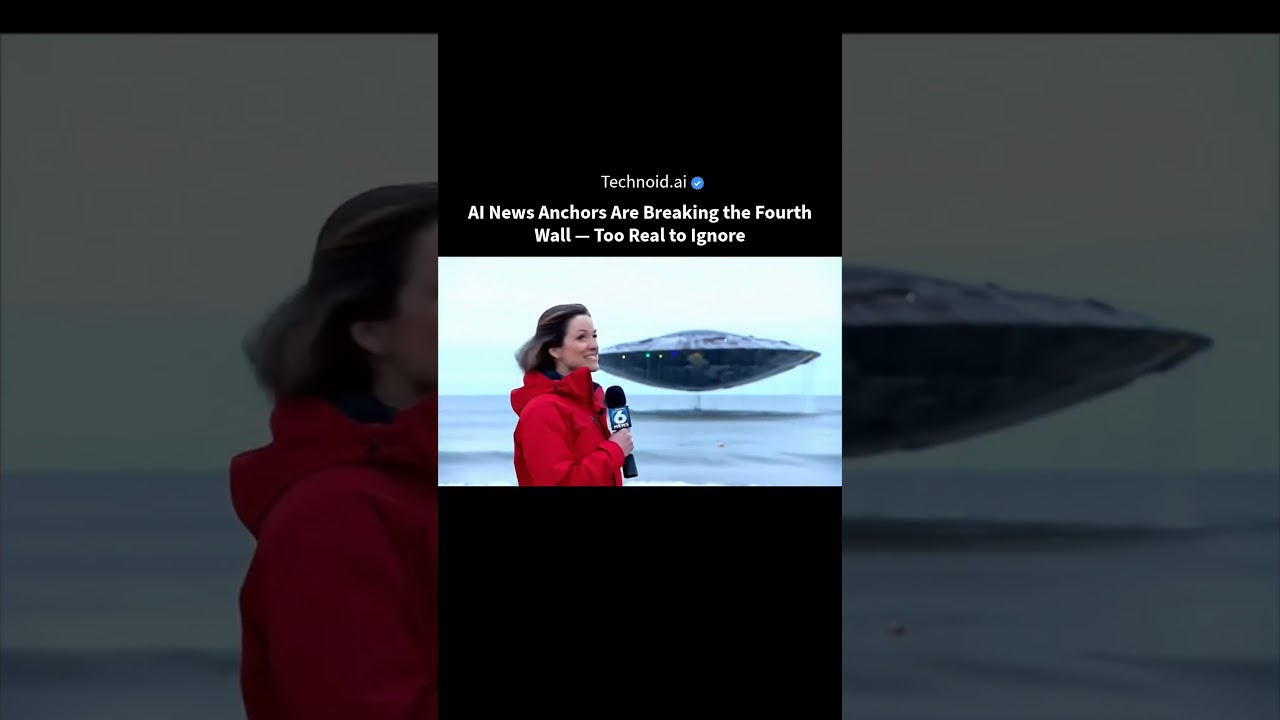 AI News Anchors Break the Fourth Wall 👀
