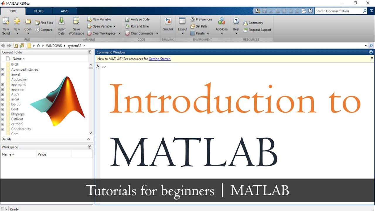 MATLAB for Beginners: Intro & How to Use π