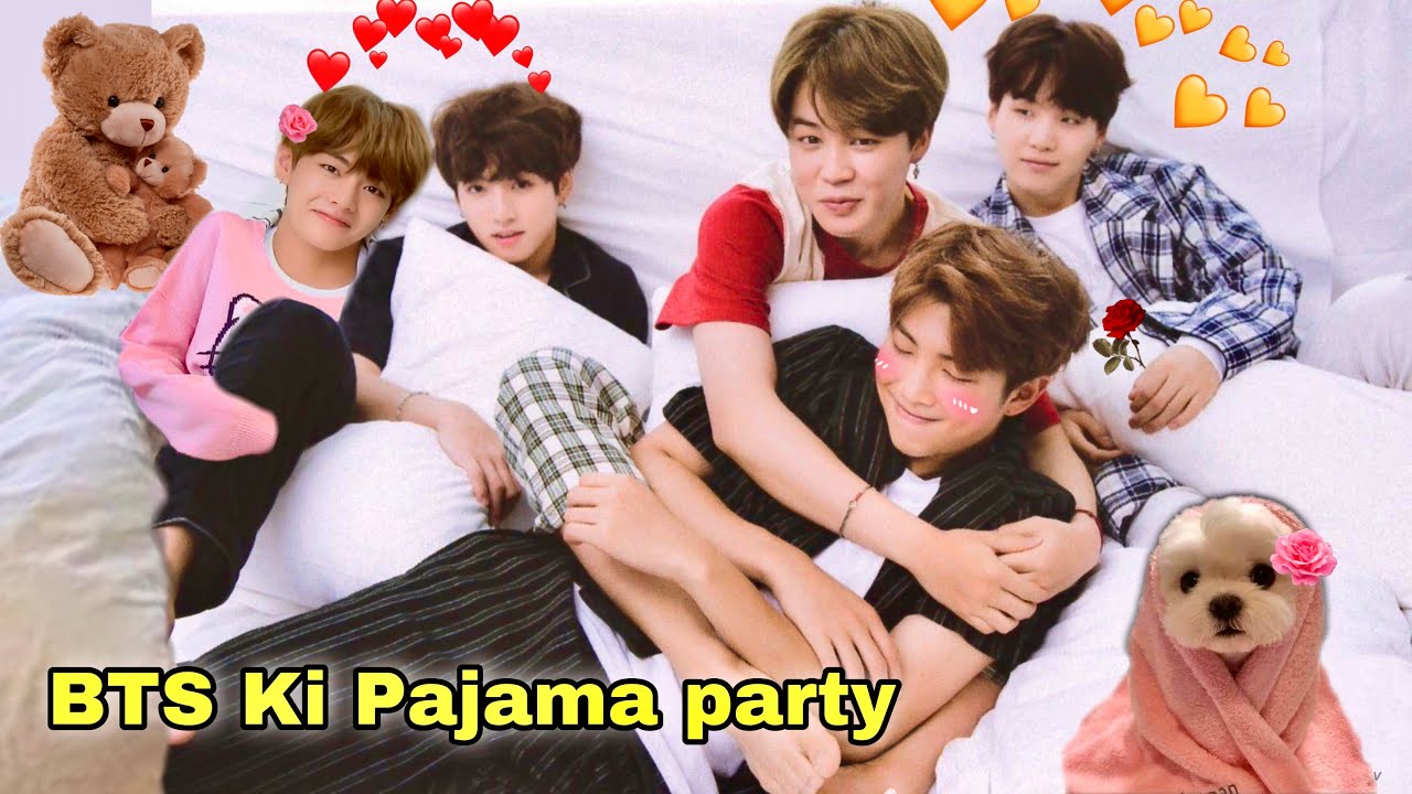 BTS Pajama Party π₯³ | Hindi Dubbing