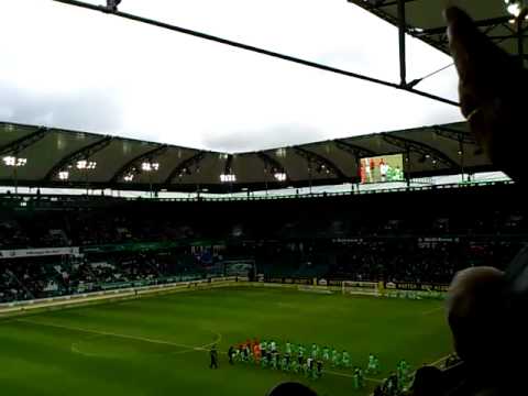 VFL Wolfsburg -  TSG Hoffenheim ; Einlauf 2012