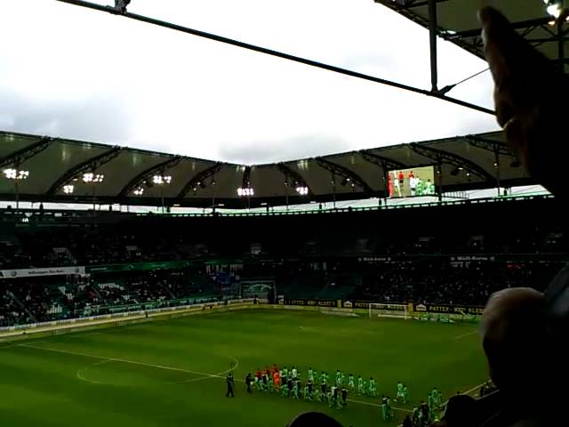 VFL Wolfsburg vs. TSG Hoffenheim 2012 – Spannendes Spiel bei der Einlaufzeremonie ⚽