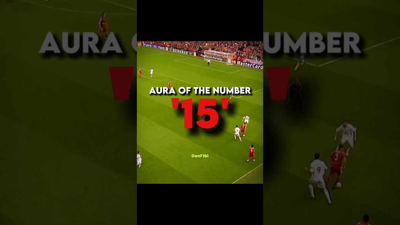 Aura of Number 15 ⚽ | #shorts