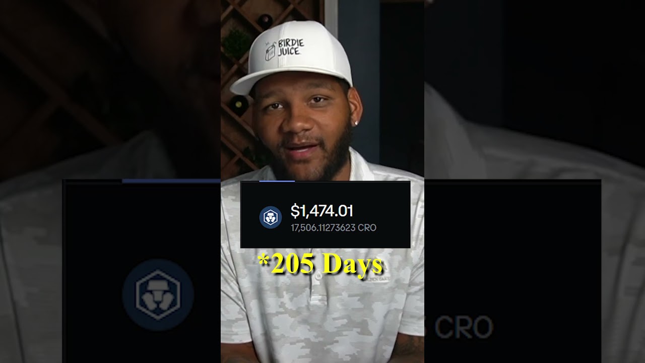 Invested $10 in #CRO for 202 Days 🚀