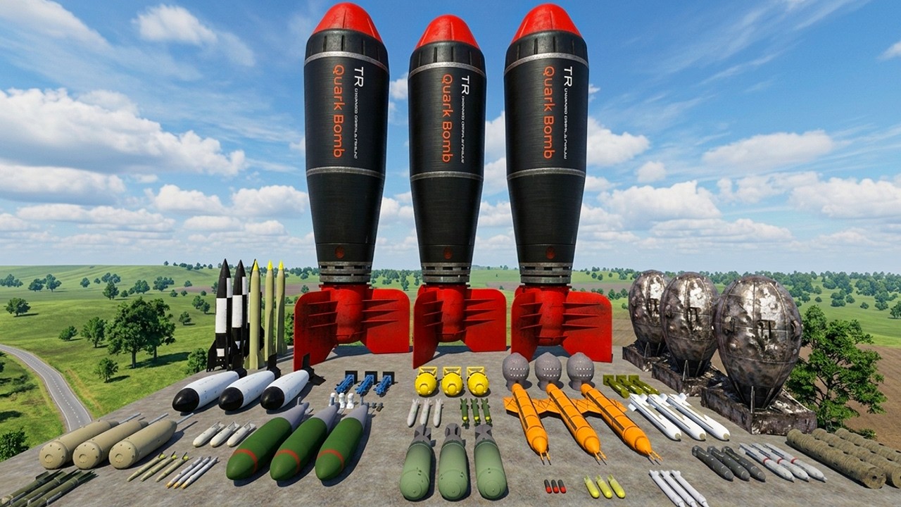 Testing 3 NUCLEAR BOMBS at the Same Time in GMod