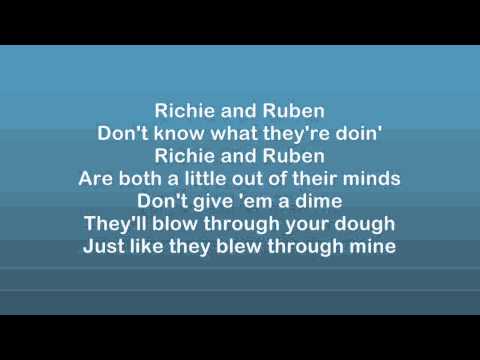 Fountains Of Wayne - Richie and Ruben Lyrics HD