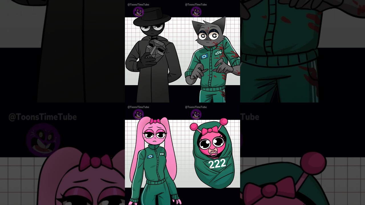 Sprunki x Squid Game Compilation 🎮 | Epic Moments & Funny Clips