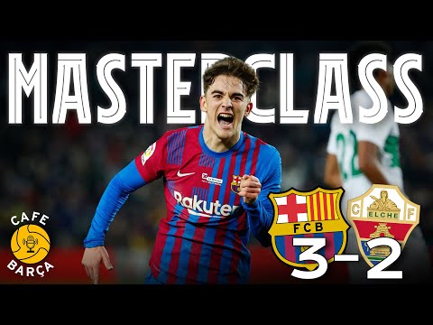 MASTERCLASS DE GAVI 💥 Jutlga, Abde, Nico 🔥 Barça - Elche 3-2