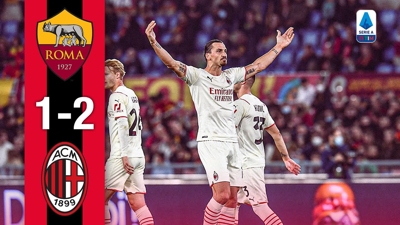 Zlatan's Heroic Performance in Roma vs Milan ⚽