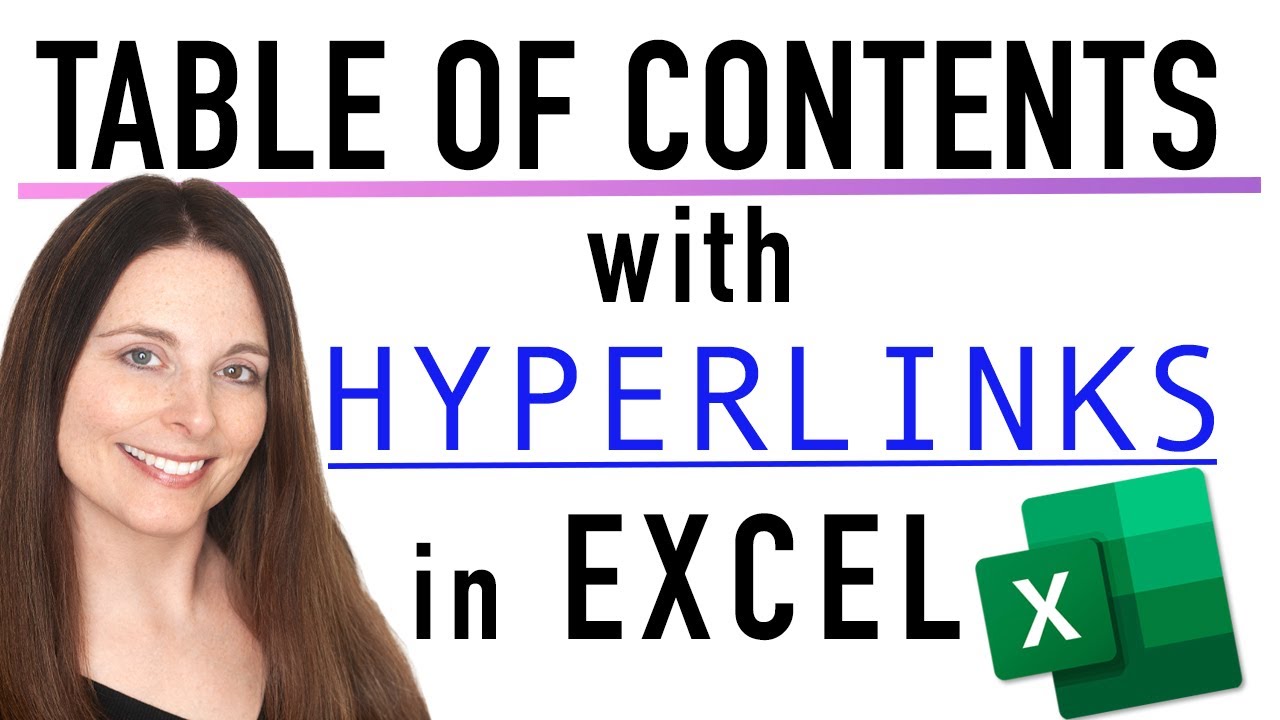 Create a Hyperlinked Table of Contents in Excel 📋