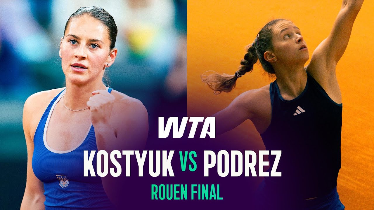 Kostyuk vs. Podrez | 2026 Rouen Final Highlights 🎾