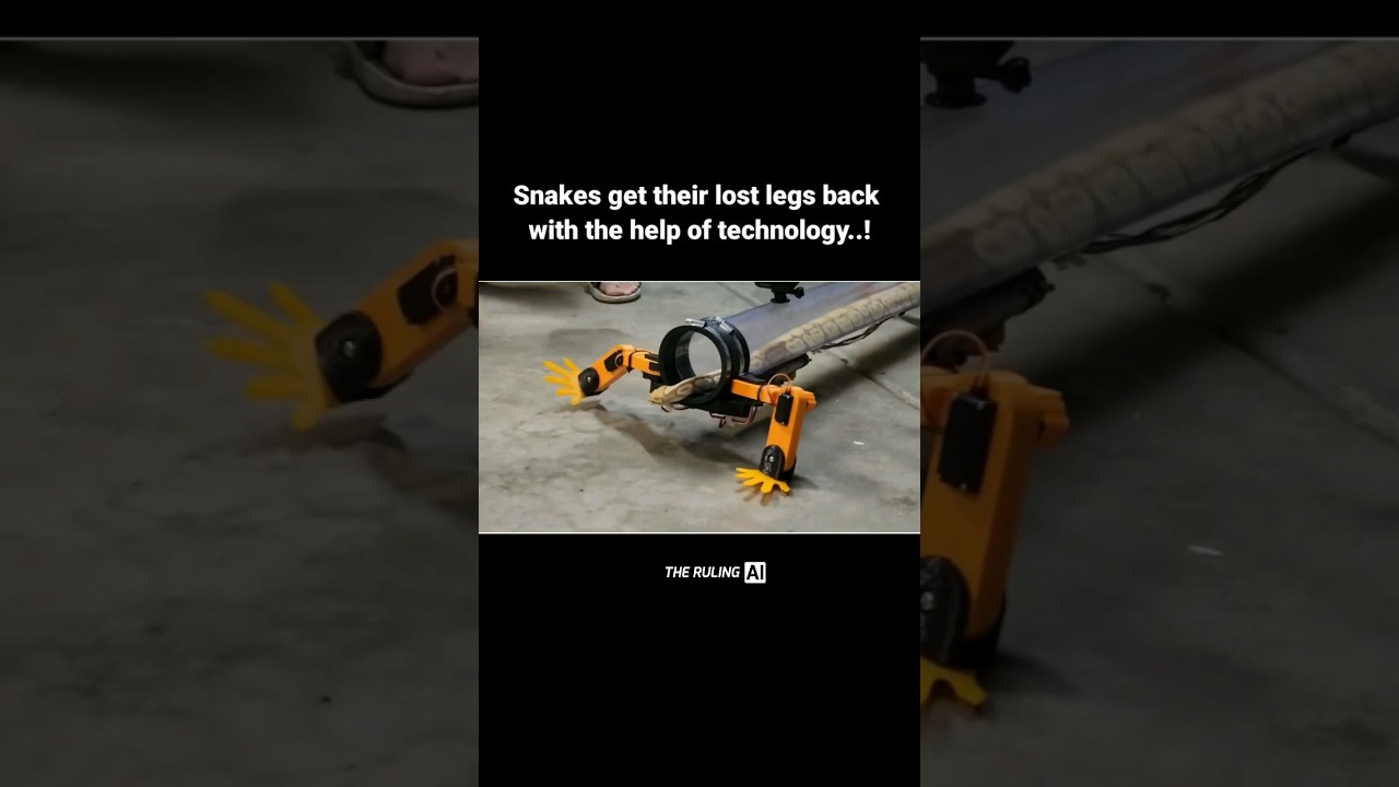 Revolutionary Tech Helps Snakes Regain Lost Legs π