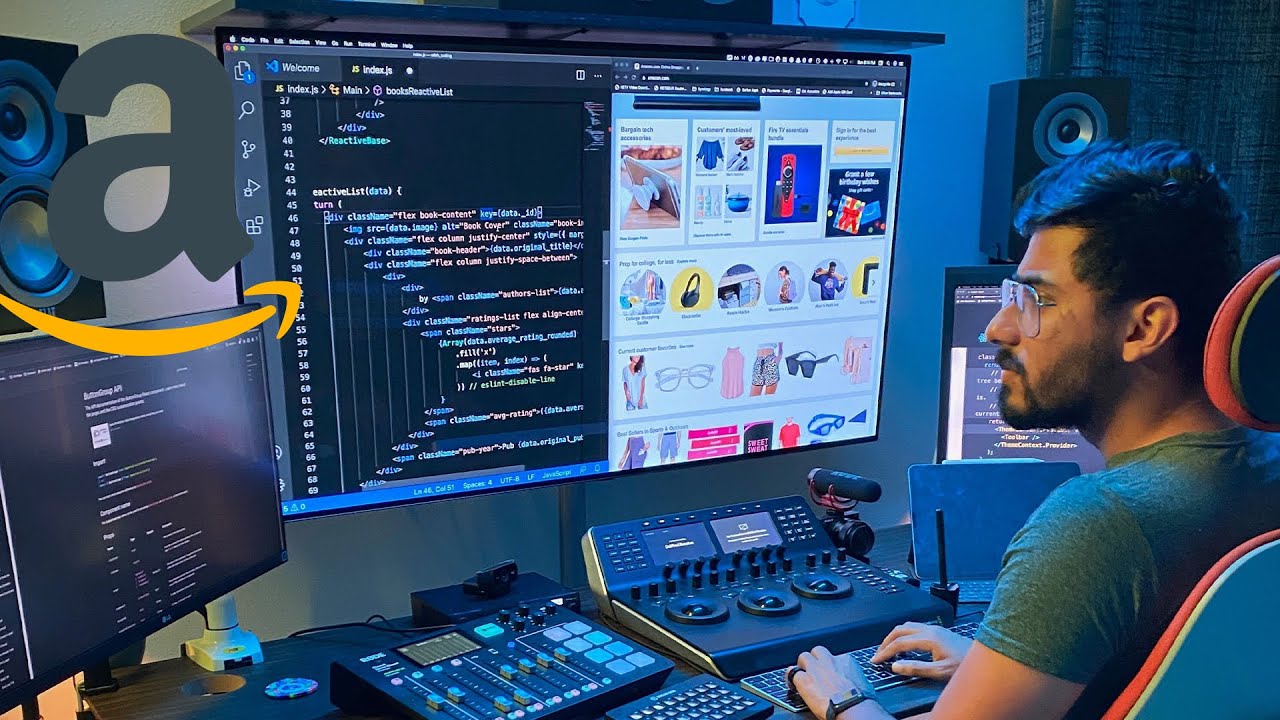 How to Build an Amazon Clone Using React JS for Beginners in 4 Hours