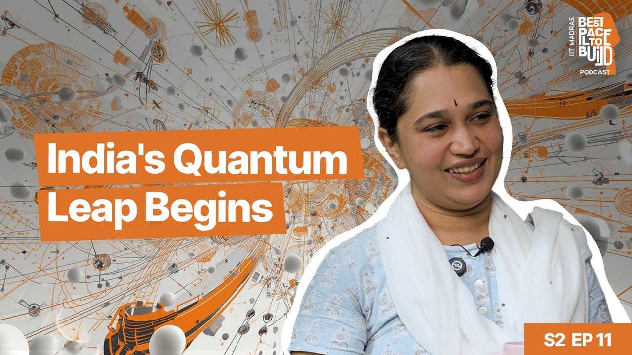 Unlocking Quantum Computing: Qubits, Superposition & Superconductors with Prof. Prabha Mandayam ⚛️