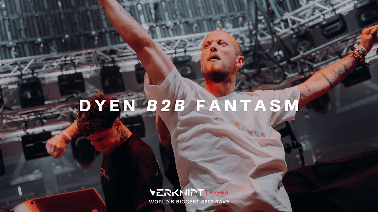 Experience DYEN b2b FANTASM at Verknipt ArenA 2025 – The World's Largest 360° Rave 🎧