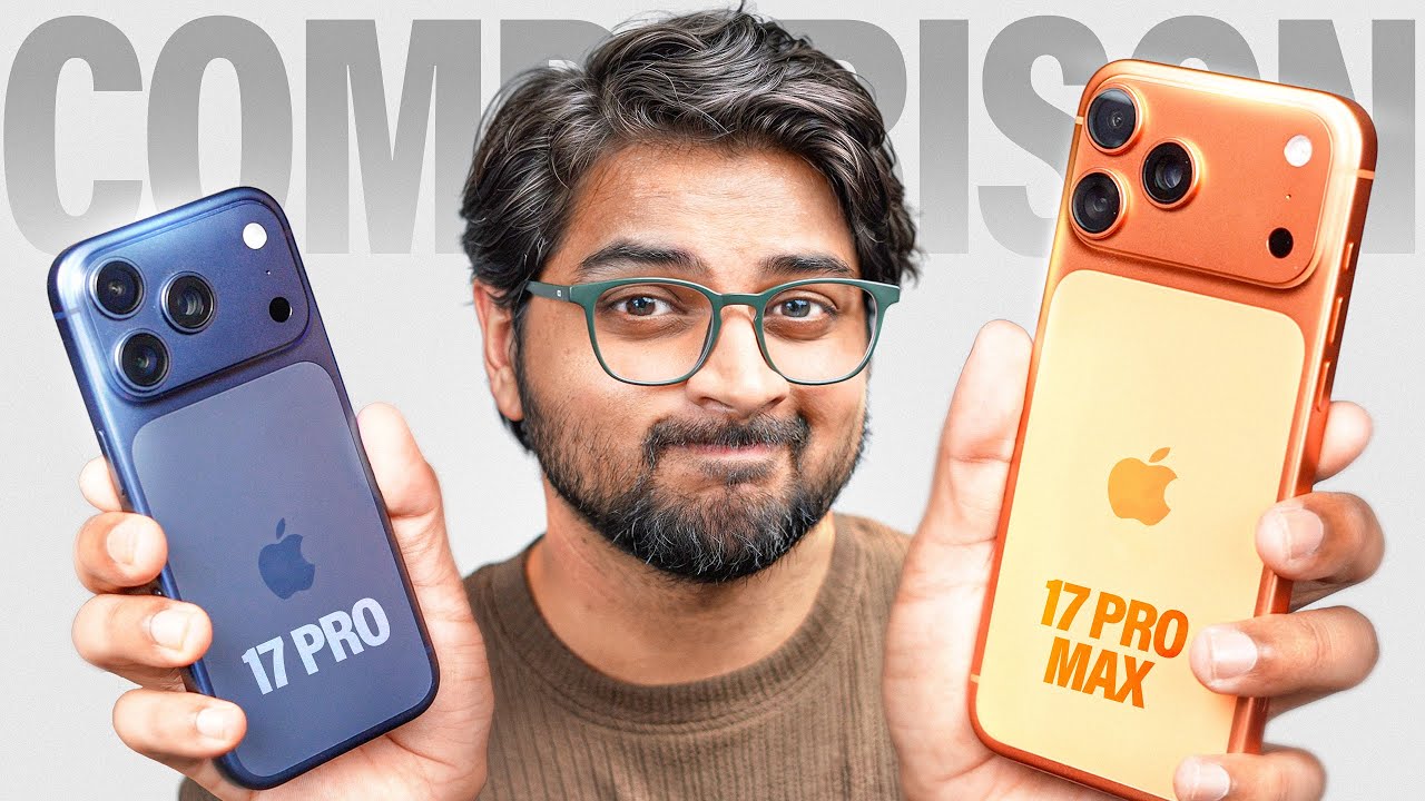 iPhone 17 Pro vs 17 Pro Max: Size or Difference? 📱