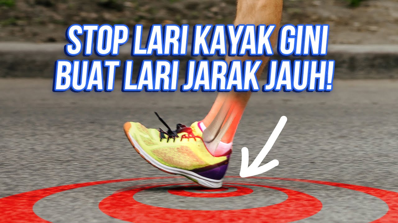4 Cara Mendaratkan Kaki Saat Lari Jarak Jauh πββοΈ