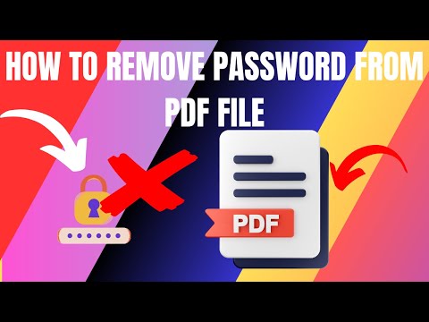 How to Remove Password From PDF File (2025)